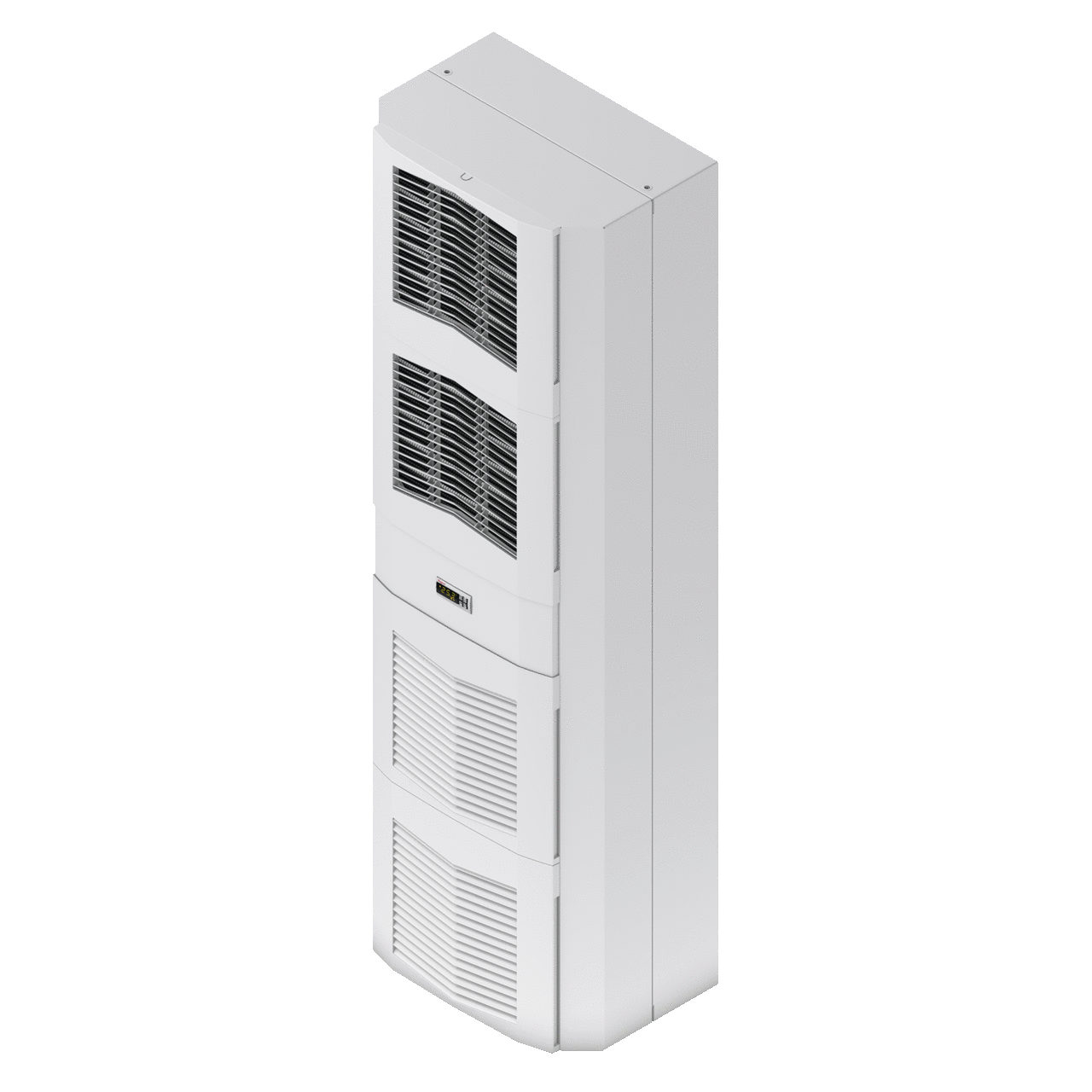 SpectraCool Slim Fit Indoor AC S16, 2500W 460V With RAC, Light Gray, Steel