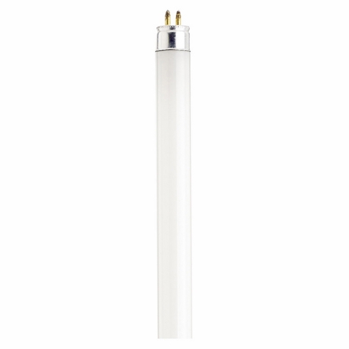 Fluorescent T5 Preheat Lamp, Designation: F13T5/CW, 13 WTT, T5 Shape, G5 Miniature Bi Pin Base, 5000 HR, Lumens: 860 LM Initial, 4200 DEG K Color Temperature, Cool White 62 CRI, 20-29/32 IN Length, 5/8 IN Diameter