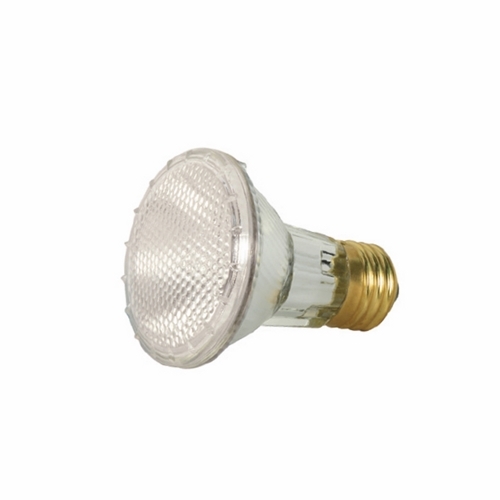 Halogen PAR Lamp, Designation: 39PAR20/HAL/XEN/NSP/120V, 120 V, 39 WTT, PAR20 Shape, E26 Medium Base, Clear, CC-8 Filament, 1500 HR, Lumens: 530 LM Initial, 2900 DEG K Color Temperature, Warm White 10 DEG Beam Angle, 3-1/4 IN Length, 2-1/2 IN Diameter, Lumens: 2500 CP Center Beam