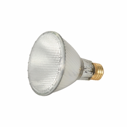 Halogen PAR Lamp, Designation: 60PAR30L/HAL/XEN/NSP/120V, 120 V, 60 WTT, PAR30 Shape, E26 Medium Base, Clear, CC-8 Filament, 1500 HR, Lumens: 1090 LM Initial, 3000 DEG K Color Temperature, Warm White 9 DEG Beam Angle, 4-1/2 IN Length, 3-3/4 IN Diameter, Lumens: 5800 CP Center Beam