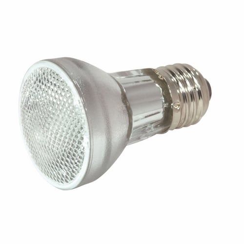 Halogen PAR Lamp, Designation: 60PAR16/HAL/NFL, 130 V, 60 WTT, PAR16 Shape, E26 Medium Base, Clear, CC-8 Filament, 2500 HR, Lumens: 550 LM Initial, 30 DEG Beam Angle, 3-3/16 IN Length, 2 IN Diameter, Lumens: 2000 CP Center Beam