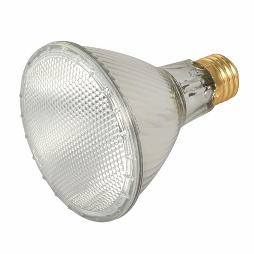 Halogen PAR Lamp, Designation: 39PAR30L/HAL/XEN/WFL/130V, 130 V, 39 WTT, PAR30 Shape, E26 Medium Base, Clear, CC-8 Filament, 2000 HR, Lumens: 530 LM Initial, 2900 DEG K Color Temperature, Warm White 50 DEG Beam Angle, 4-1/2 IN Length, 3-3/4 IN Diameter, Lumens: 600 CP Center Beam