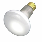 Incandescent Reflector Lamp, Designation: 30R20, 130 V, 30 WTT, R20 Shape, E26 Medium Base, Frosted, CC-9 Filament, 2000 HR, Lumens: 185 LM Initial, 4 IN Length, 2-1/2 IN Diameter