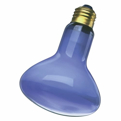 Incandescent Reflector Lamp, Designation: 50R20/GRO, 120 V, 50 WTT, R20 Shape, E26 Medium Base, Grow, C-9 Filament, 2000 HR, 4 IN Length, 2-1/2 IN Diameter