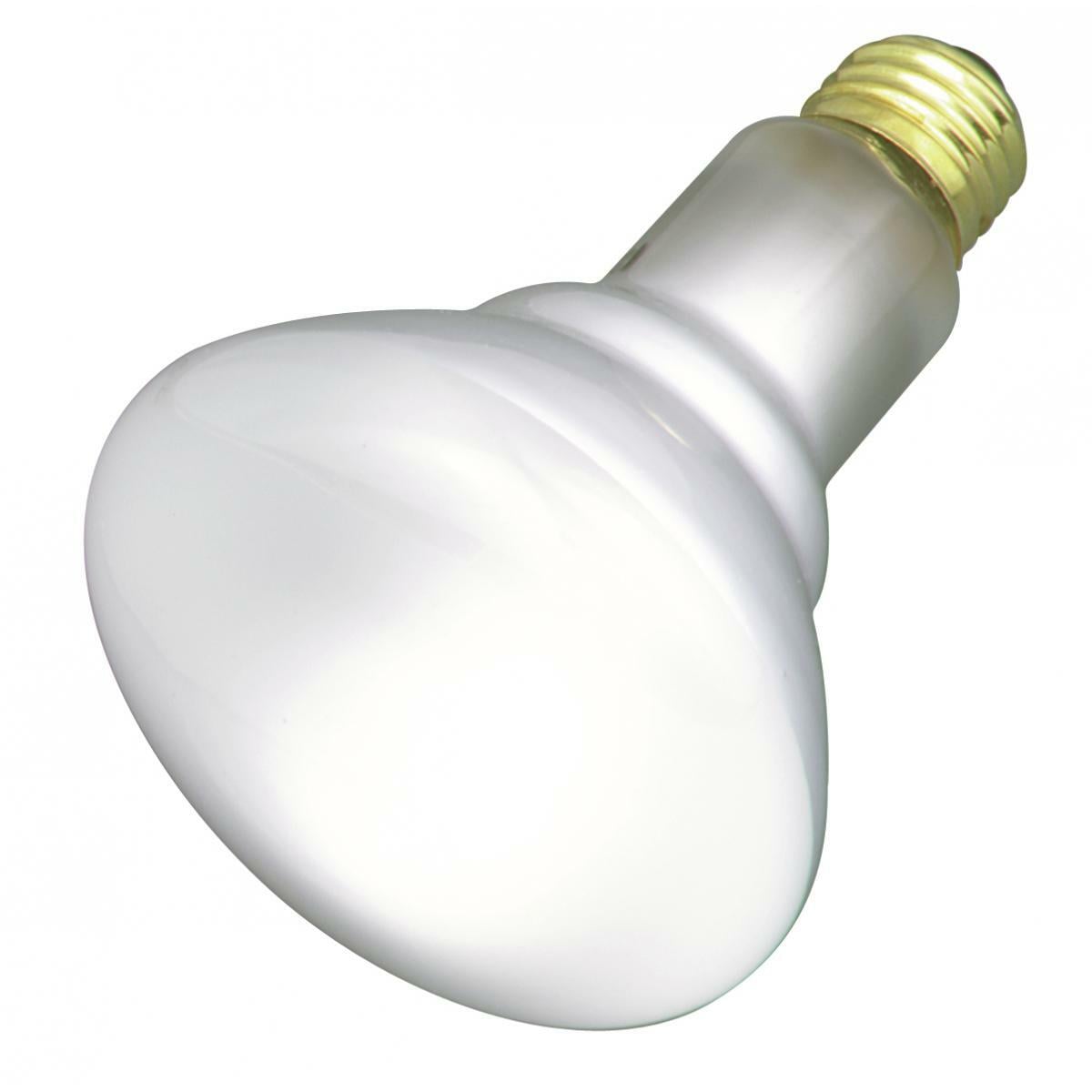 Incandescent Reflector Lamp, Designation: 65BR30/FL, 130 V, 65 WTT, BR30 Shape, E26 Medium Base, Frosted, CC-9 Filament, 2000 HR, Lumens: 620 LM Initial, 5-3/8 IN Length, 3-3/4 IN Diameter
