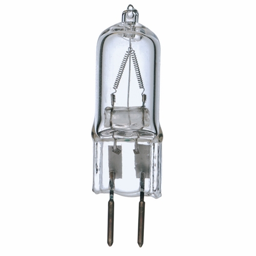 Designation: 35T4 BI PIN 120V. CARDED, 35 watt, Halogen, T4, Clear, 2000 Average rated Hours, 380 Lumens, Bi Pin GY6.35 base, 120 volts