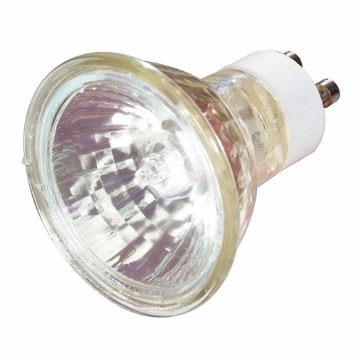 Designation: 50JDRC/GU10/36D/1BL CARDED, 50 watt, Halogen, MR16, 2000 Average rated Hours, 550 Lumens, GU10 base, 120 volts