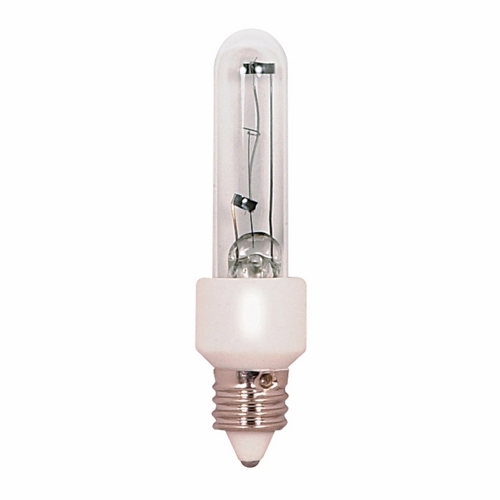 Halogen Xenon Speciality Lamp, Designation: KX40CL/3M/MC, 120 V, 40 WTT, T3 Shape, E11 Mini Cand Base, Clear, CC-8 Filament, 3000 HR, Lumens: 560 LM Initial, 2-5/16 IN Length, 3/8 IN Diameter