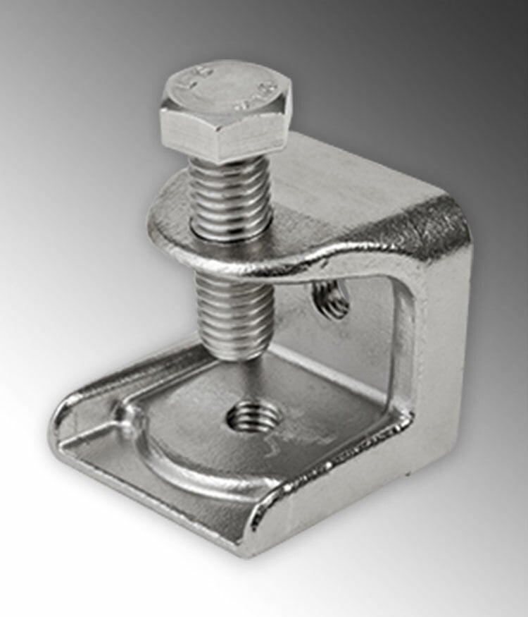 Rigid Stainless Steel 316 Beam Clamp 1/4" Trade Size
