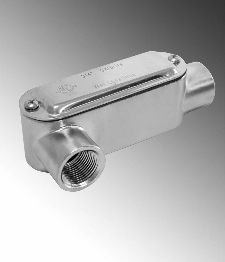 Rigid Stainless Steel 316 LR Conduit Body 3/4" Trade SizeUL Listed UL514A E307133