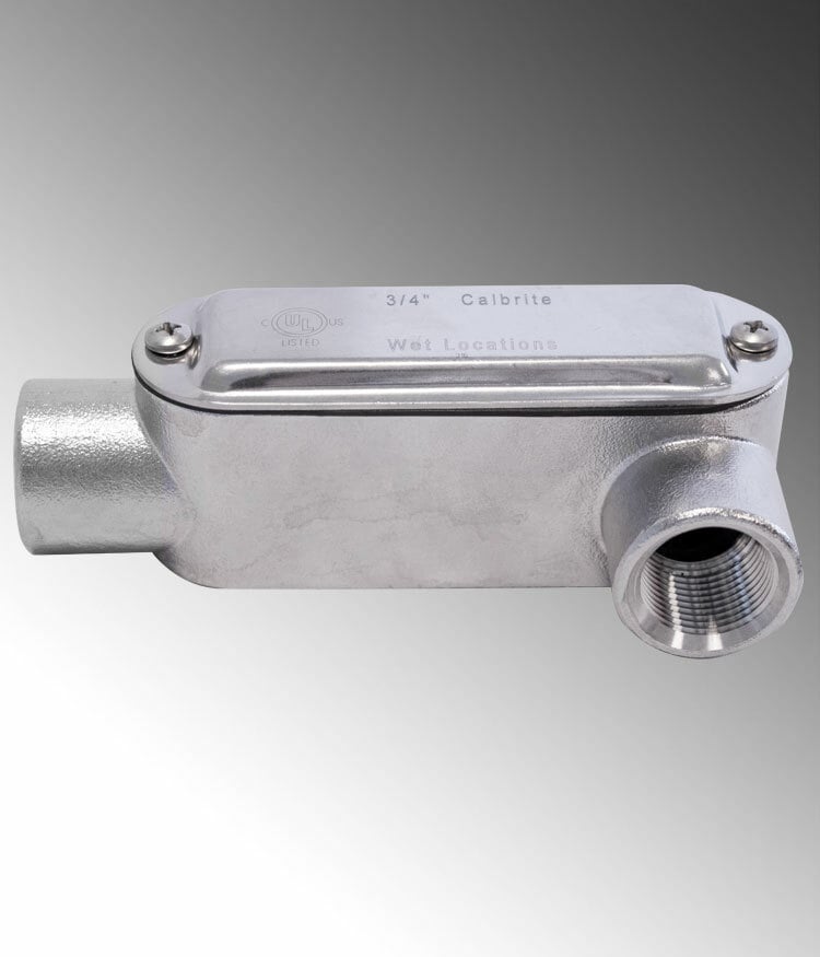 Rigid Stainless Steel 316 LL Conduit Body 1" Trade SizeUL Listed UL514A E307133