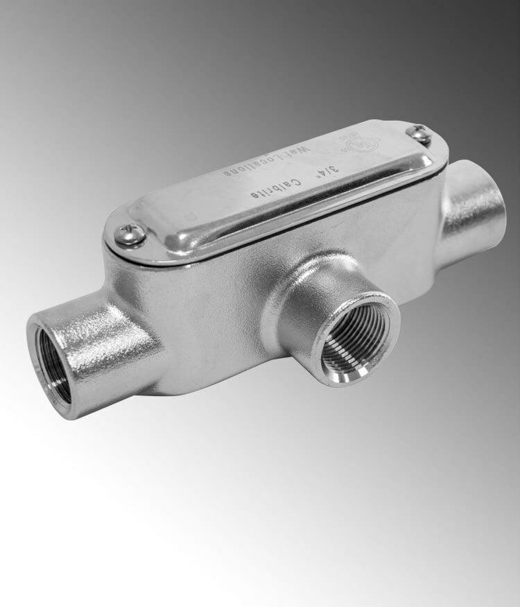 1-1/4" SS316 T CONDUIT BODY
