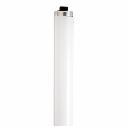 Fluorescent Shatter Proof Lamp, Designation: F96T12/CW/HO/CT/TF, 110 WTT, T12 Shape, R17d Recessed Double Contact HO/VHO Base, 12000 HR, Lumens: 8600 LM Initial, 4200 DEG K Color Temperature, Cool White 62 CRI, 93-29/32 IN Length, 1-1/2 IN Diameter