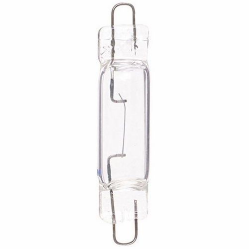 Miniature Festoon & Rigid Loop Xenon Lamp, Designation: 5RLX 24V Rigid Loop, 24 V, 5 WTT, T3 Shape, Rigid Loop Rigid Loop Base, Clear, 20000 HR, Lumens: 40 LM Initial, 0.208 AMP, 1-11/16 IN Length, 3/8 IN Diameter