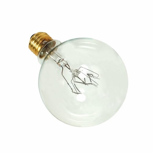 Incandescent Pool Lamp, Designation: 400G30/CL/POOL, 120 V, 400 WTT, G30 Shape, E26 Medium Base, Clear, CC-9/1 Filament, 2000 HR, Lumens: 6000 LM Initial, 5 IN Length, 3-3/4 IN Diameter
