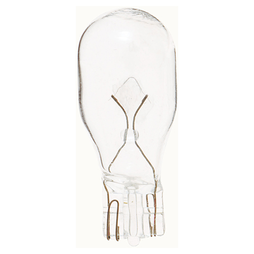Miniature Lamp, Designation: 939, 6 V, 5.4 WTT, T5 Shape, W2.1x9.5d Mini Wedge Base, Clear, C-2R Filament, 50 HR, Lumens: 5.4 LM Initial, 99 CRI, 0.9 AMP, 1-1/2 IN Length, 5/8 IN Diameter