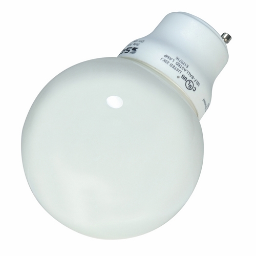 Compact Fluorescent Globe Lamp, Designation: 15G25/27/GU24, 120 V, 15 WTT, G25 Shape, GU24 GU24 Base, 10000 HR, Lumens: 740 LM Initial, 2700 DEG K Color Temperature, Warm White 82 CRI, 4-7/16 IN Length, 3-5/16 IN Diameter