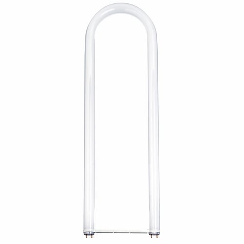 Fluorescent T8 Linear U Bend Lamp, Designation: FB32T8/835/U6/ENV, 32 WTT, T8 Shape, G13 Medium Bi Pin Base, 20000 HR, Lumens: 3000 LM Initial, Lumens: 2700 LM Mean, 3500 DEG K Color Temperature, Neutral White 82 CRI, 22 IN Length, 1 IN Diameter, 6.00 IN Leg-Spacing