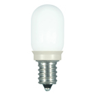 Sign & Indicator, Designation: 0.8W LED T6 Indicator Bulb - Candelabra base - Frost - 2700K - 120V