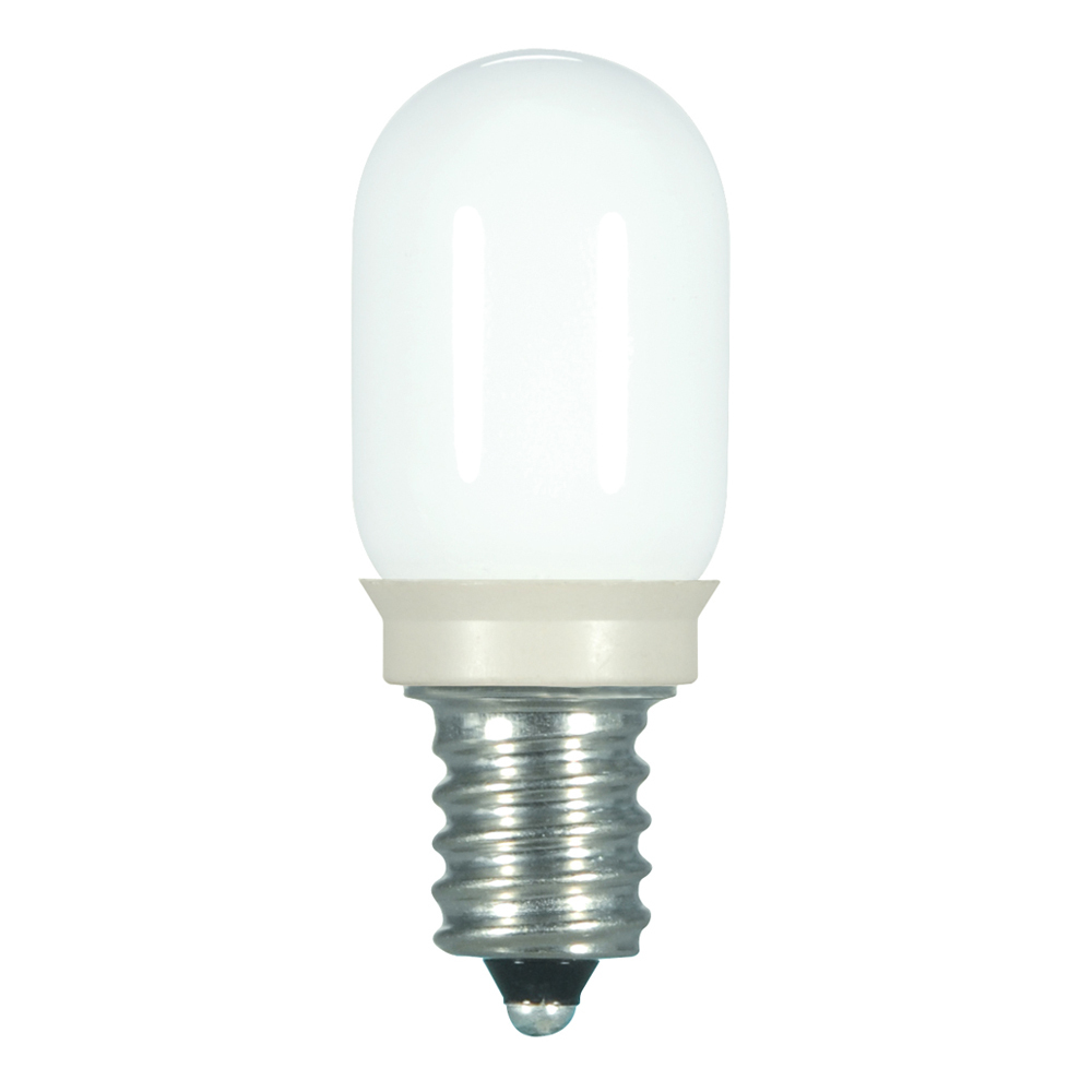 Sign & Indicator, Designation: 0.8W LED T6 Indicator Bulb - Candelabra base - Clear - 2700K - 120V