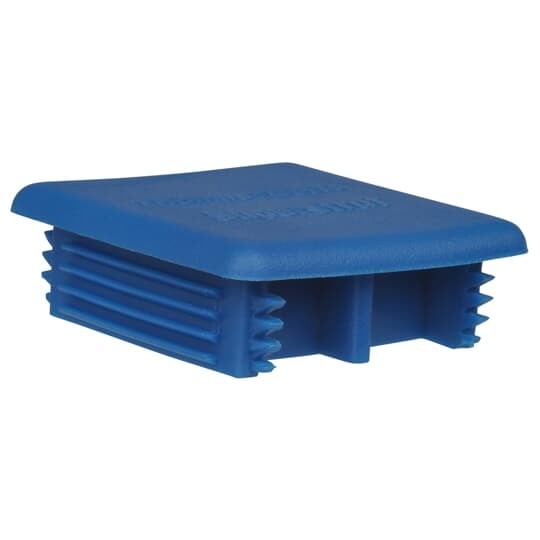 Strut End Cap for A series channel. Quick installation.  Adds a polished look to Racking and Trapeze systems. Prevents accumulation of dirt and Debris.  Bag of 2 pieces.