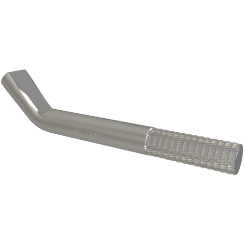 Structural Steel Ground Stud, 3/4in Nominal Rod Side, Equivalent Conductor Size 4/0, Tin Plated