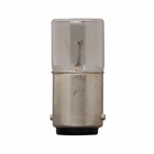 Pushbutton Accessory- Incandecent Bulb, SL4, 40 mm, Ba15d, Used with SL4-L, 24V, 4W, 3000 hours runtime, (1)