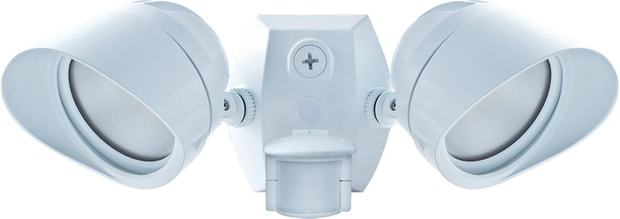 Smartbullet 2 X 12W, 4000k, LED 120V with Sms500 Cu4 Hood, White