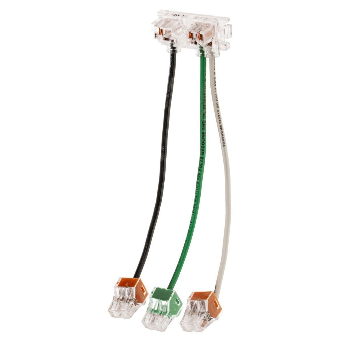 SNAPCONNECT 6" SOLID WIRE  W/PUSH-IN.