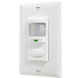 Residential Wall Switch Decorator Sensor, 120 VAC, White, SKU - 219KJE