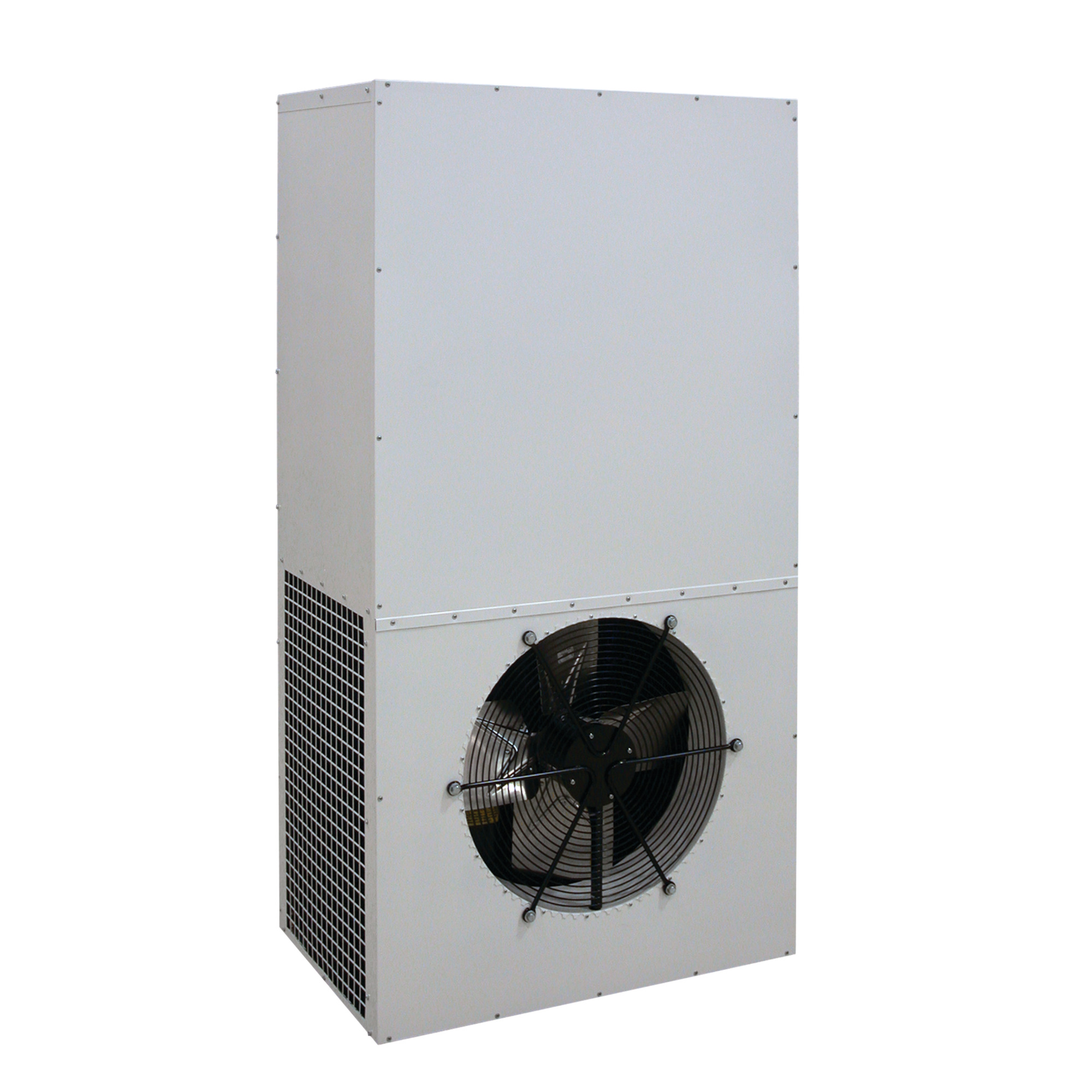 T-Series Large Capacity Outdoor with Heat T70, 59000BTU 460V, Lt Gray, Steel