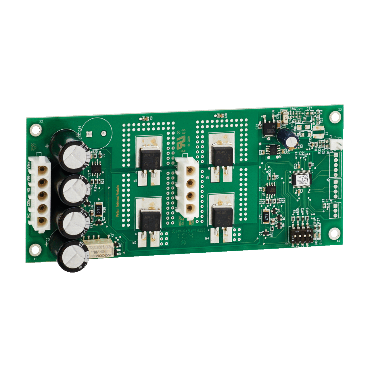 Thermoelectric Temperature Controller, 3.19x6.5x.05, 24VDC, Printed Circuit Board
