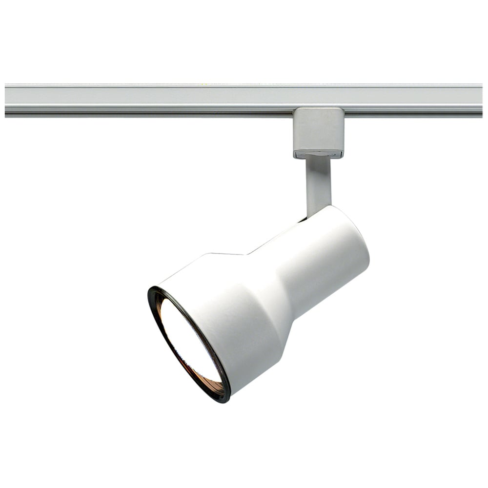 1 Light - R30 - Track Head - Step Cylinder - White