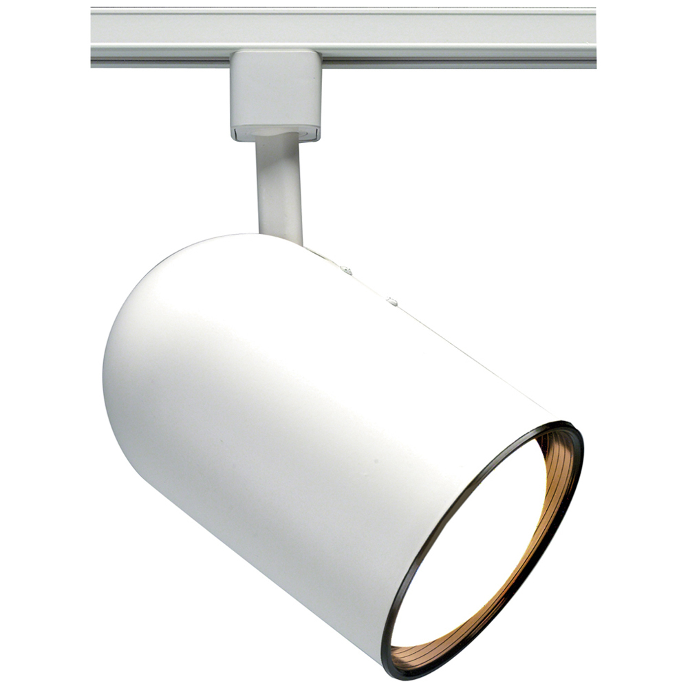 1 Light - R20 - Track Head - Bullet Cylinder - White
