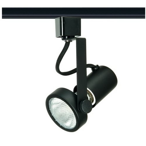 1 Light - PAR20 - Track Head - Gimbal Ring - Black