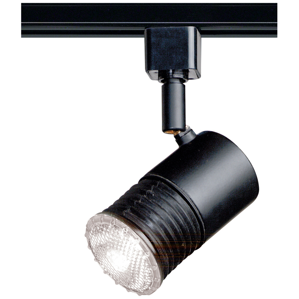 1 Light - 2 - Track Head - Mini Universal Holder - Black