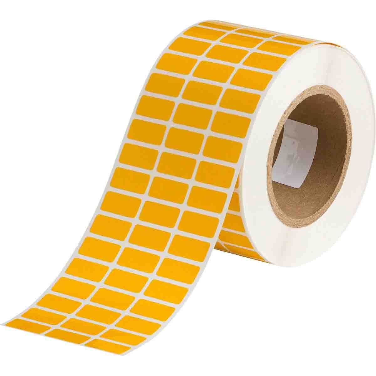 Label Polyester 0.5in x 1in YL 10000/RL