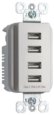 RADIANT QUAD USB 4.2A NI