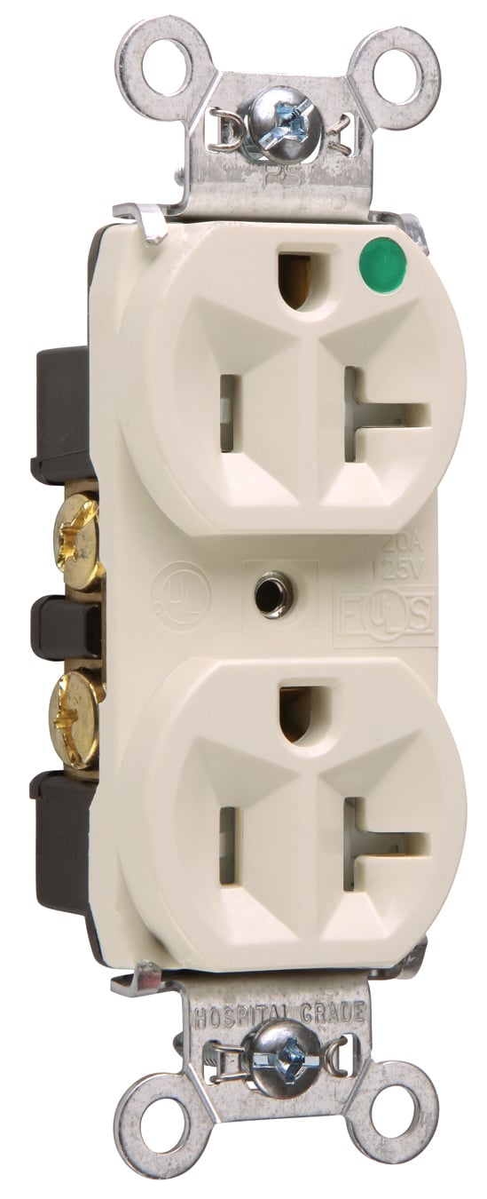 TR COMPACT HG DUP REC 20A 125V LA