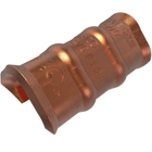 Permaground Copper Thin Wall C-Tap, Main Conductor Range 2/0-1, Tap Range 1-12, Purple Color Code, UL