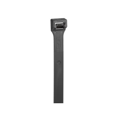 Heavy Duty Releasable Cable Tie, Black Polyamide (Nylon 6.6) for Temperatures up to 85 Degrees Celsius (185 F), Weather and Ultraviolet Resistant for Indoor and Outdoor Applications, Releasable and Reusable, Length of 546mm (21.5 Inches), Width of 13.2mm (0.519 Inches), Tensile Strength Rating of 1120 Newtons (250 Pounds)