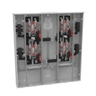U4374-XT-5T9-AMS 5 Term, Ringless, 2 Large Closing Plate, Lever Bypass, 4 Position, 4-200 Amp, Main Breaker Provision, 5th Term 9 Oclock Position, Ameren