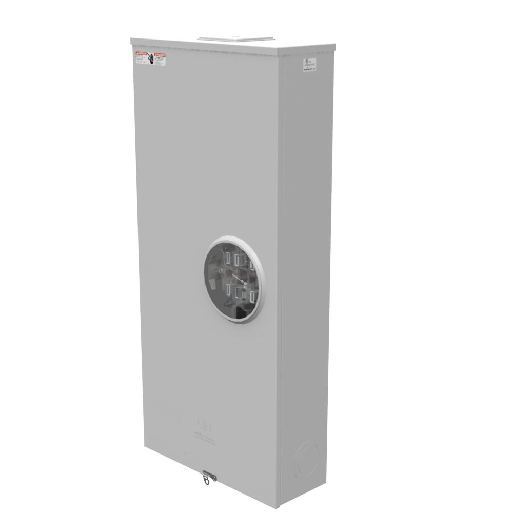 U4911XQGBLAMS Single Position Meter Socket, 320 Amp, 3 Phase