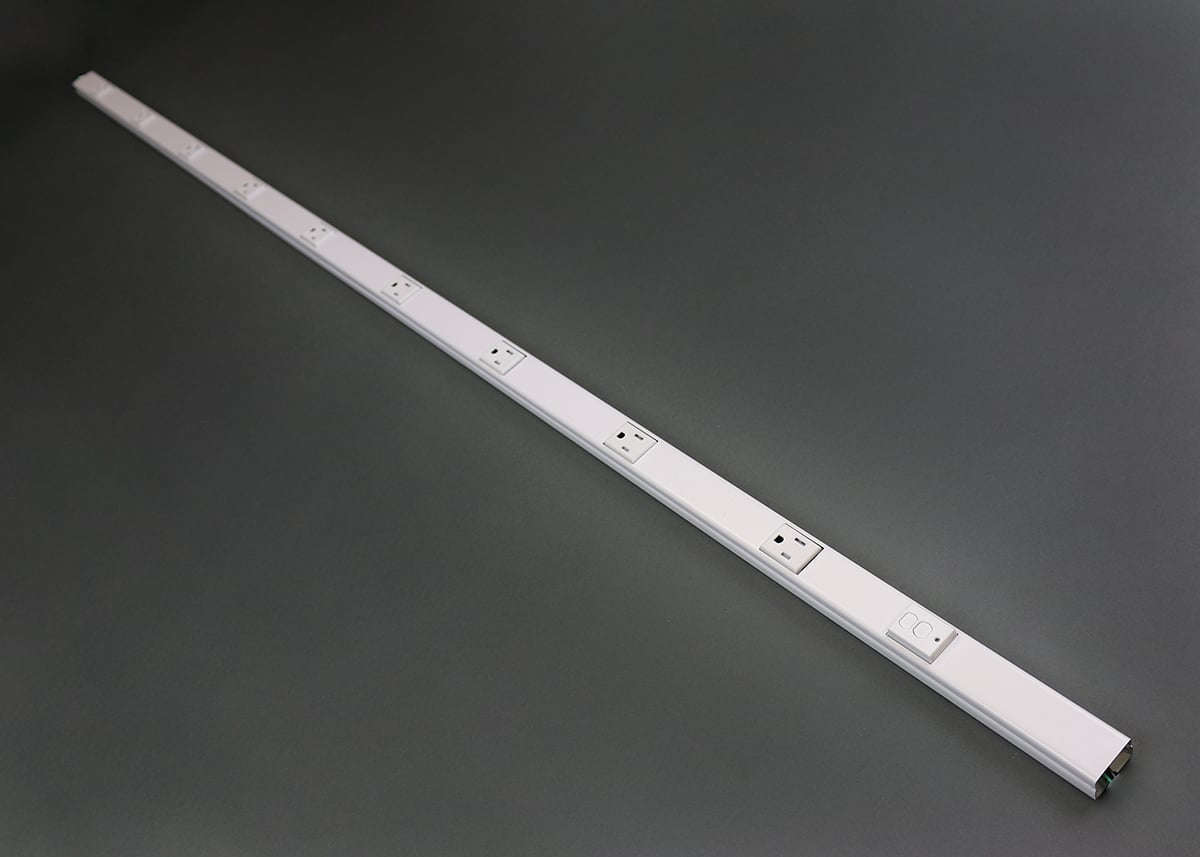 GFCI PLUGMOLD 6FT IVORY