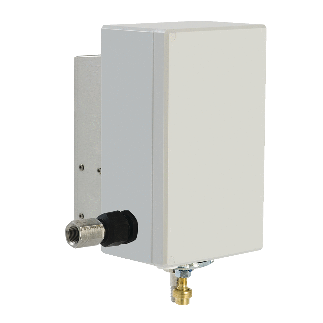Quiet Vortex Cooler Type 4X, 900BTU, Lt Gray, Polycarbonate