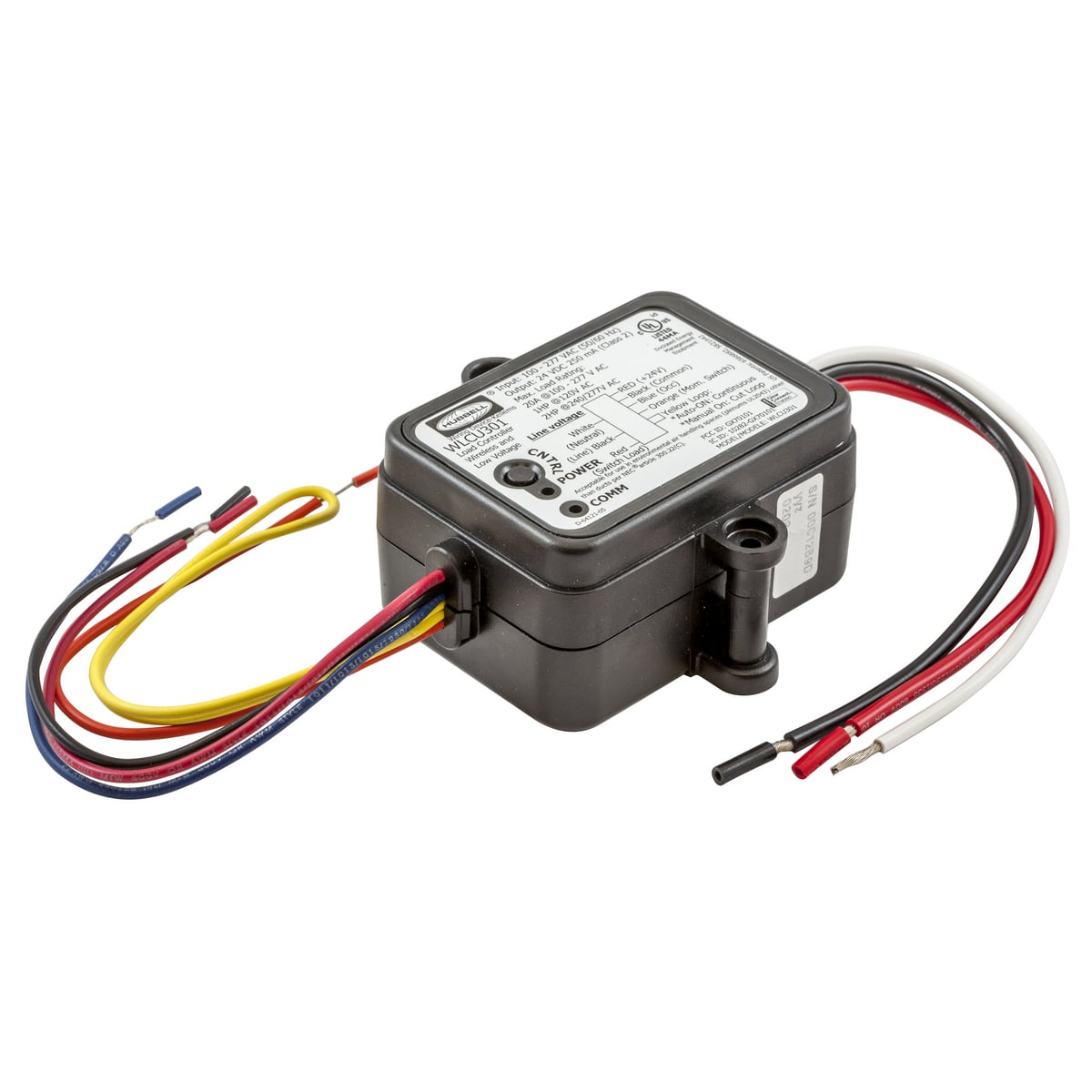 CTRL UNIT,120-277V,20A,1 HD RLY,WIRELESS