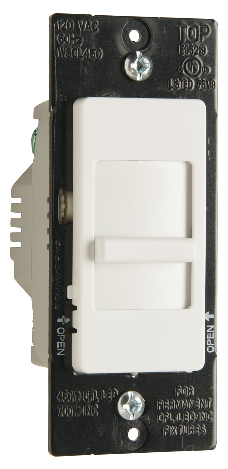 WIDE SLIDE INC/CFL/LED DIMMER TC