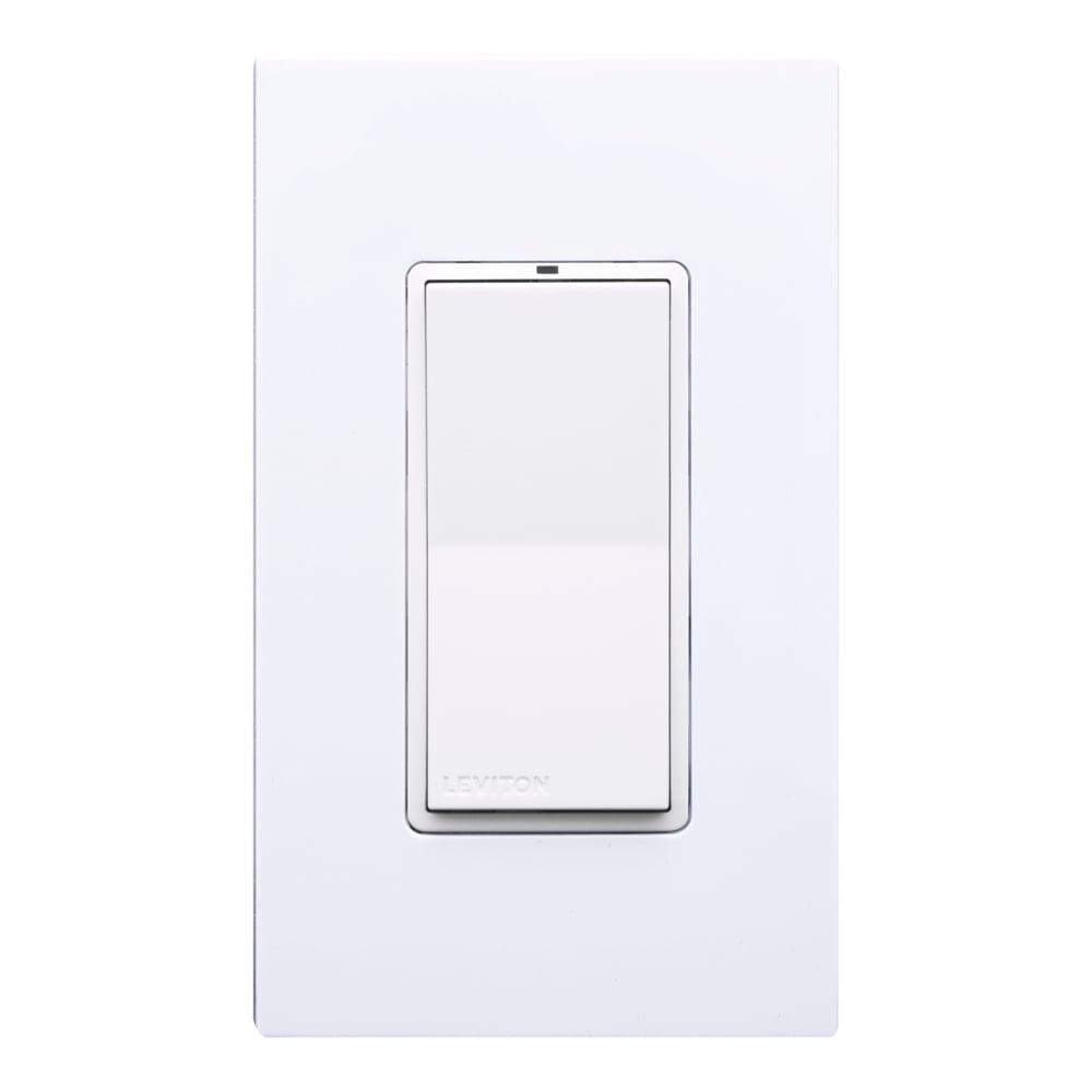 Levnet Rf Wire-in Receiver Switch. Decora Rocker. 10A Relay. Range 50 Ft -150 Ft. With Neutral
