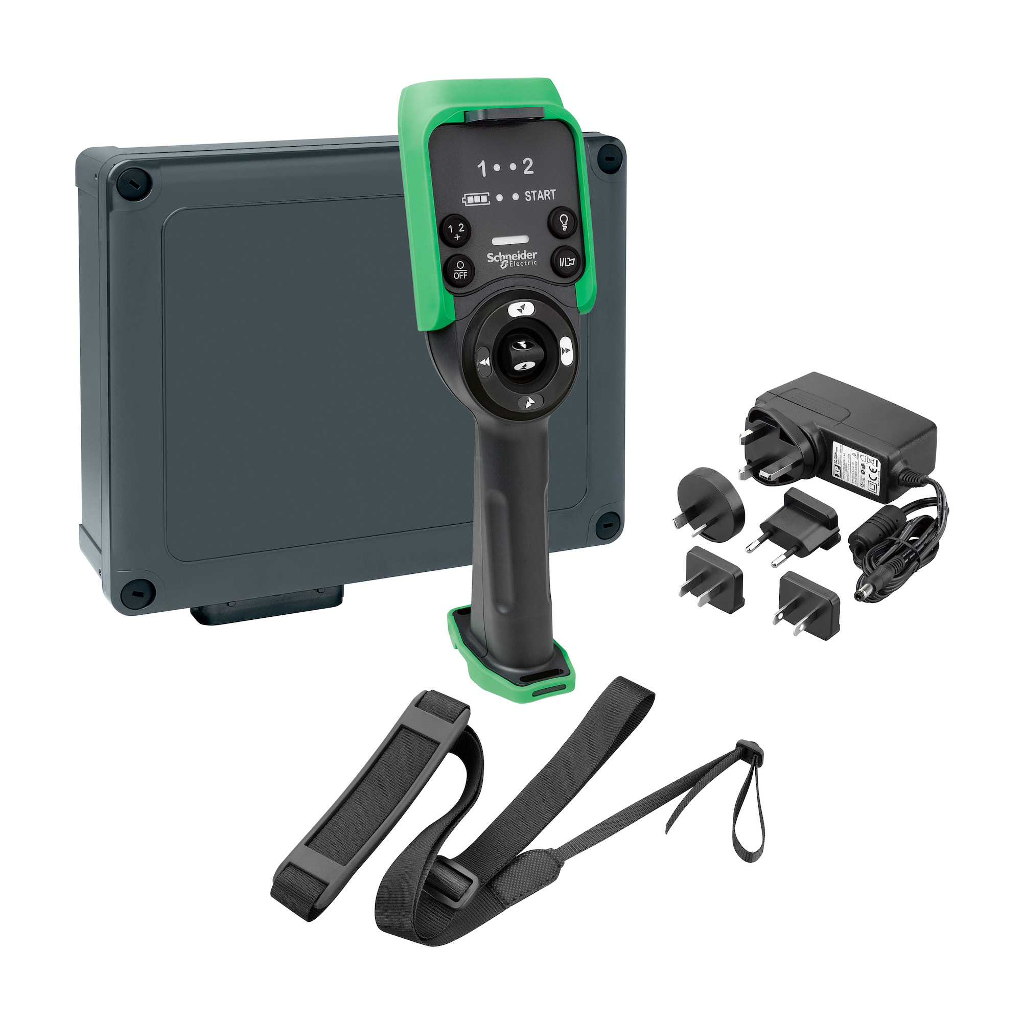 Harmony eXLhoist, standard, XARS8L12H system with charger, shoulder belt, cable USB/RJ45 and config software