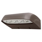 Cree Lighting BXSPWA03FG-UZ XSP Series Wall Pack Luminaire, 25 WTT, 120 - 277 VAC, 50/60 HZ, Power Factor: Greater Than 0.9 At Full Load, Lamp Type: 2529 LM 4000 K 70 CRI LED, Number Of Heads: 1, Fixture Material: Rugged Lightweight Aluminum Housing, Fixture Finish: Colorfast DeltaGuard, Bronze, 12 IN Length, 9.3 IN Width, 4.8 IN Height, C/US UL Listed, Product Qualified On The Design Lights Consortium (DLC) Qualified Products List (QPL), 10 KV Surge Suppression Protection Tested In Accordance With IEEE/ANSI C62.41.2, Meets Buy American Requirements Within ARRA, For Airports, Auto Dealership, Corporate Campus, Education, Government, Healthcare, Municipal, Parking, Industrial And Warehouse, Recreation And Public Venues, Restaurants And Hospitality, Retail And Grocery, Petroleum And Convenience Store